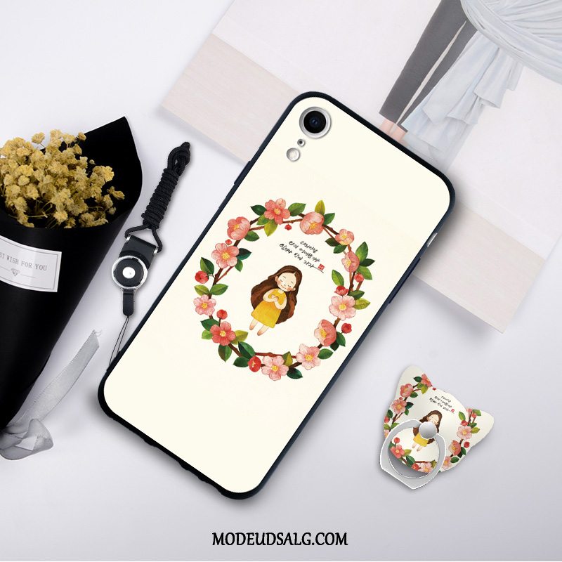 iPhone Xr Etui Trendy Ny Hærdning Cover Cartoon