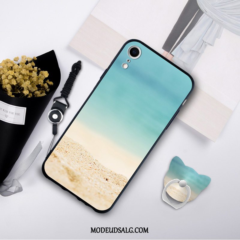 iPhone Xr Etui Trendy Ny Hærdning Cover Cartoon