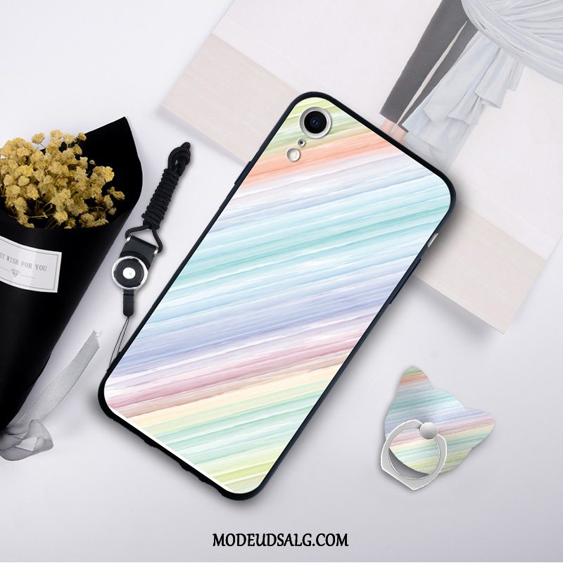 iPhone Xr Etui Trendy Ny Hærdning Cover Cartoon