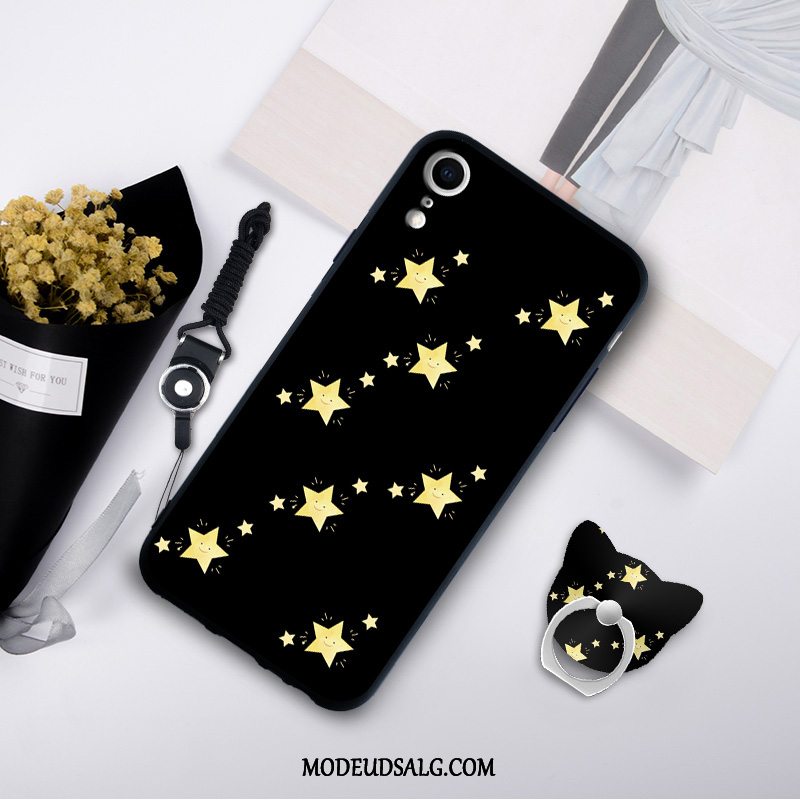 iPhone Xr Etui Trendy Ny Hærdning Cover Cartoon