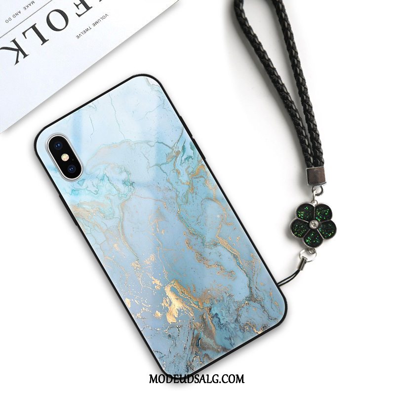 iPhone Xs Etui / Cover Elskeren Alt Inklusive Blød Glas Af Personlighed