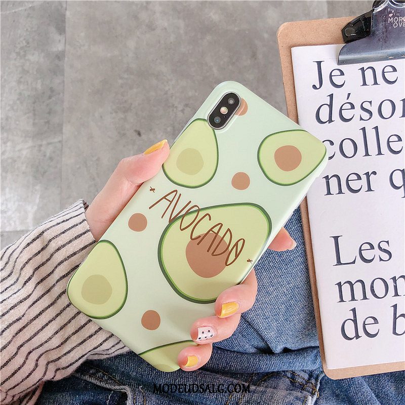 iPhone Xs Max Etui / Cover Anti-fald Blød Frisk Lille Sektion Cow