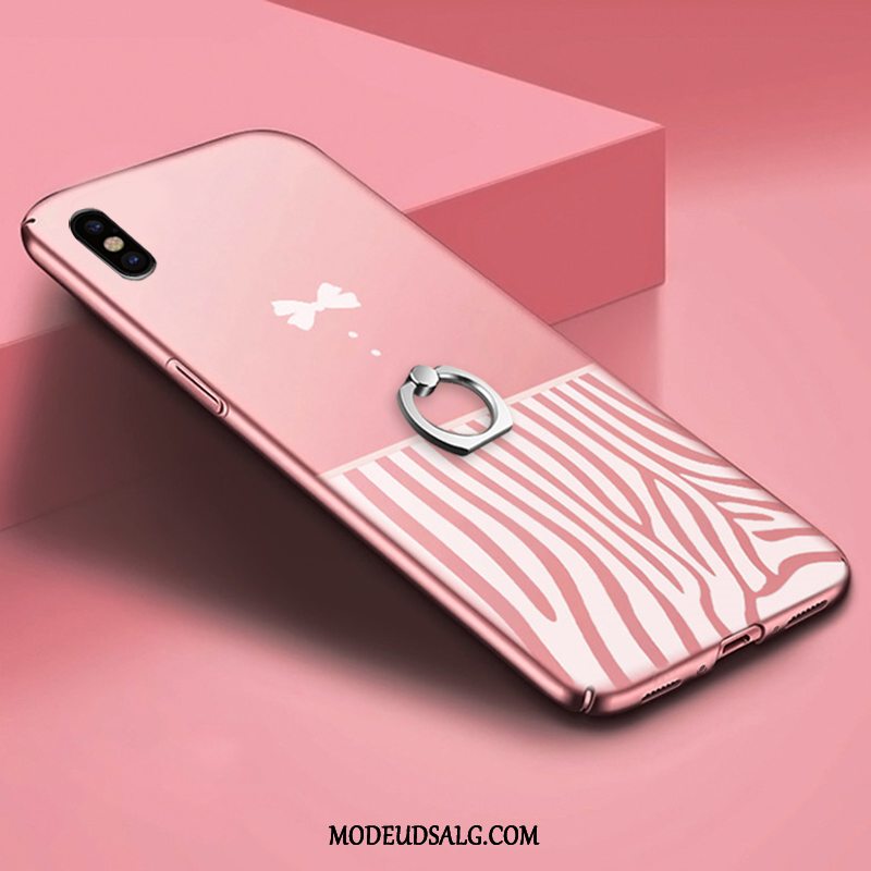 iPhone Xs Max Etui / Cover Rød Trendy Beskyttelse Silikone Alt Inklusive