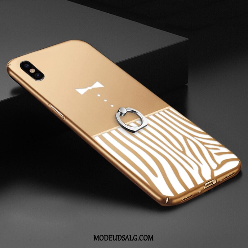 iPhone Xs Max Etui / Cover Rød Trendy Beskyttelse Silikone Alt Inklusive