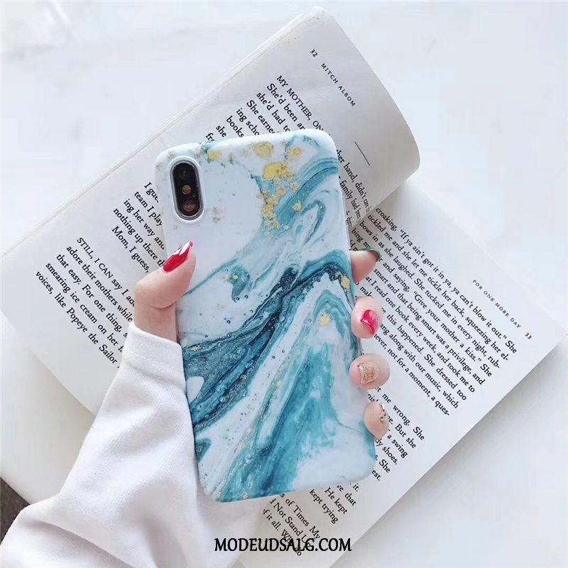 iPhone Xs Max Etui Farve Ungdom Cyan Oliemaleri Europa