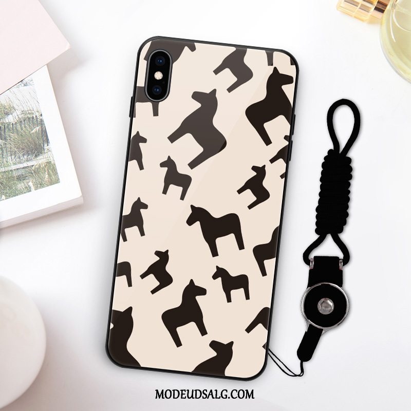 iPhone Xs Max Etui Mode Trendy Rød Stjerne Kreativ