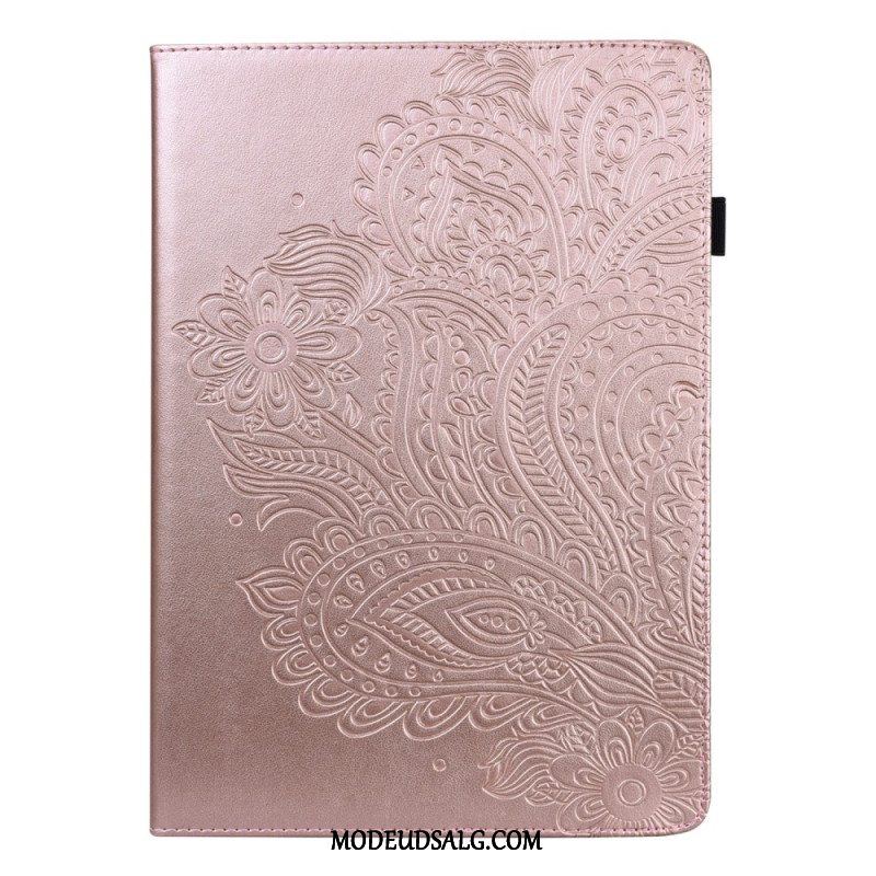 Case Samsung Galaxy Tab S9 Fe Telefon Etui Blomstermønster