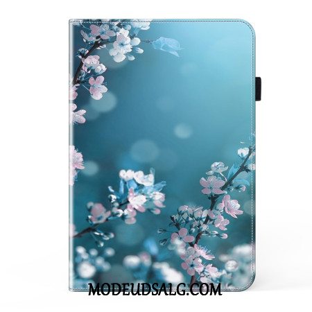 Case Samsung Galaxy Tab S9 Telefon Etui Blommeblomster