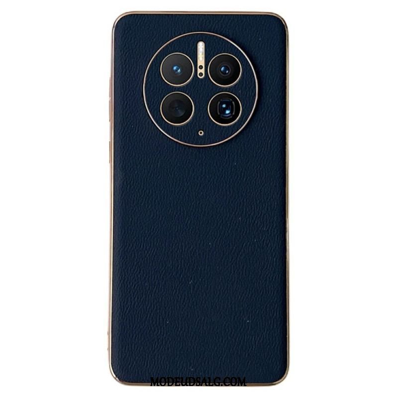 Cover Huawei Mate 50 Pro Ægte Læder Elegance