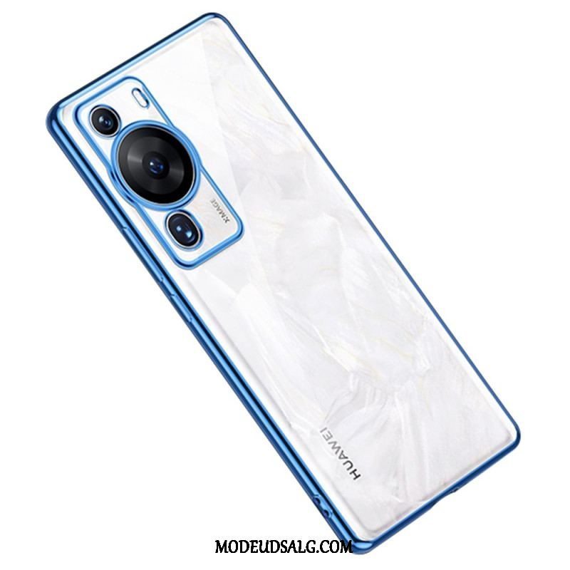 Cover Huawei P60 Pro Transparent Metal Style Kanter Sulada