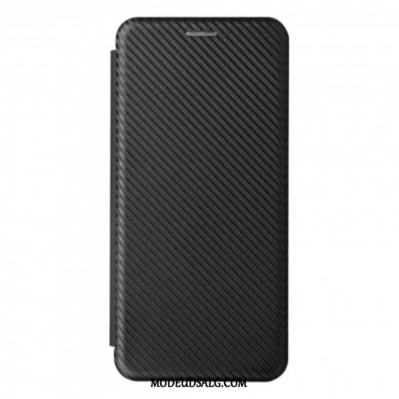 Cover Moto G50 Flip Cover Silikone Carbon