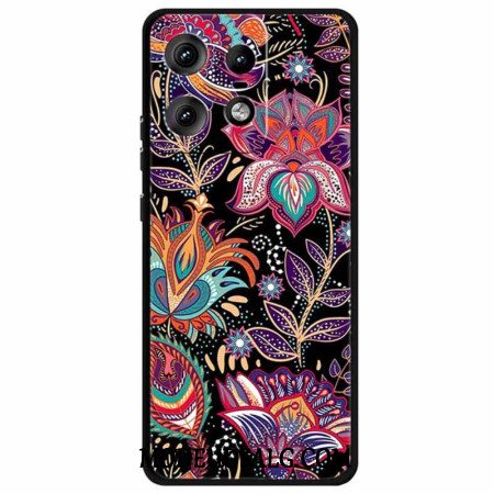 Cover Motorola Edge 50 Pro Telefon Etui Violblad