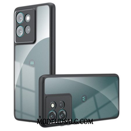 Cover Motorola Edge 50 Sort Gennemsigtig