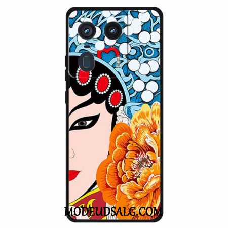 Cover Motorola Edge 50 Ultra Telefon Etui Peking Opera