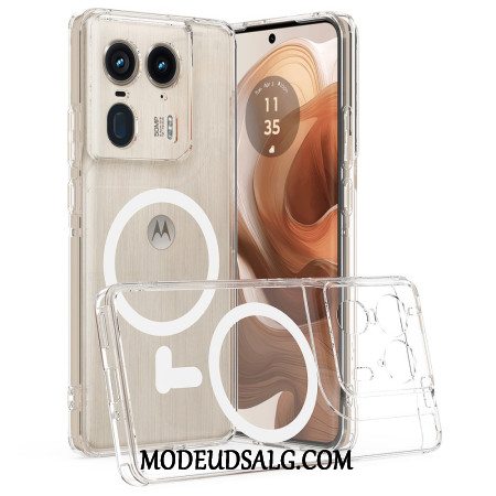 Cover Motorola Edge 50 Ultra Transparent Kompatibel Med Magsafe