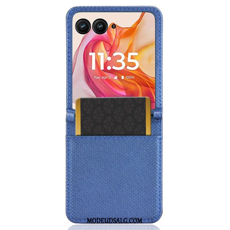 Cover Motorola Razr Plus 2024 Telefon Etui Kortholder