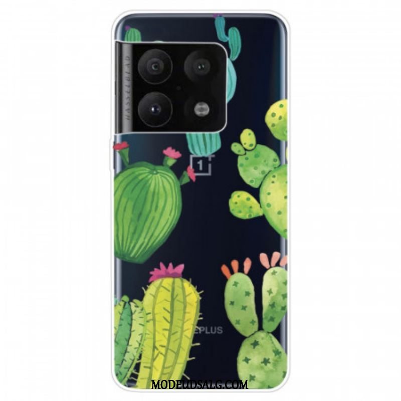 Cover OnePlus 10 Pro 5G Akvarel Kaktusser