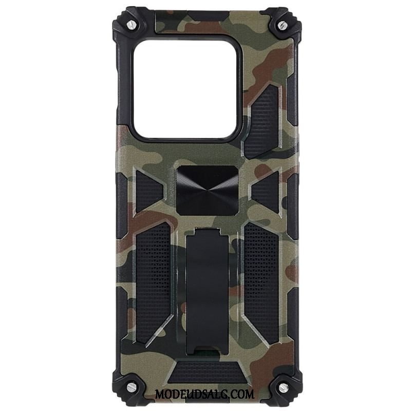 Cover OnePlus 10 Pro 5G Camouflage Aftagelig Støtte