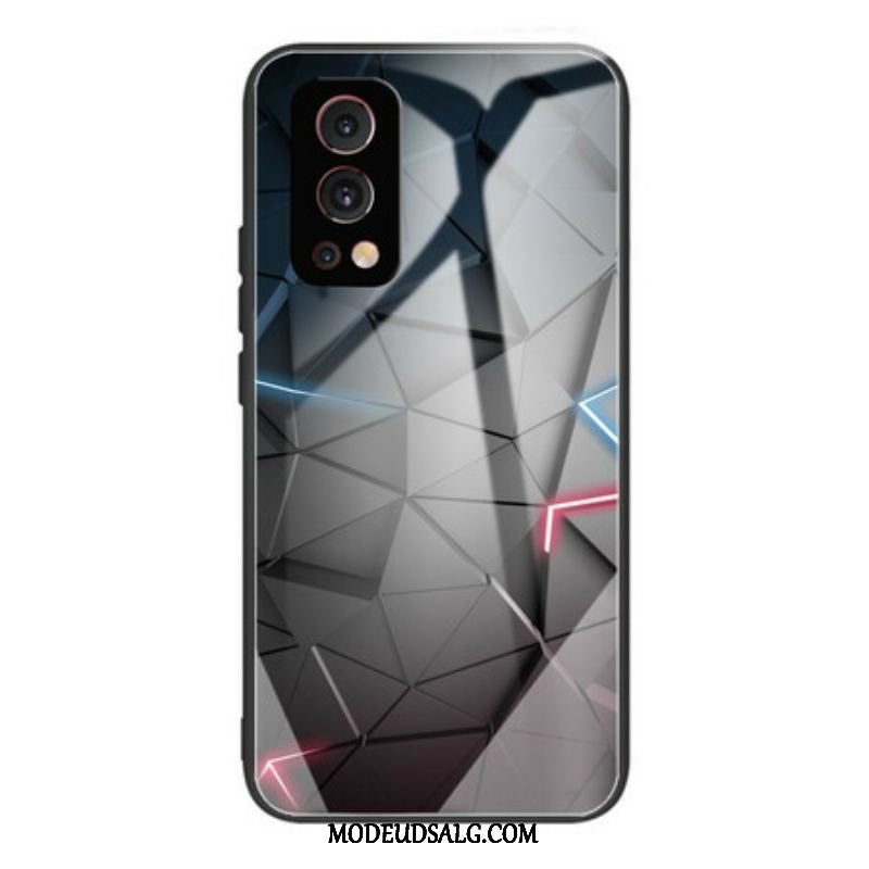 Cover OnePlus Nord 2 5G Hærdet Glas Geometri