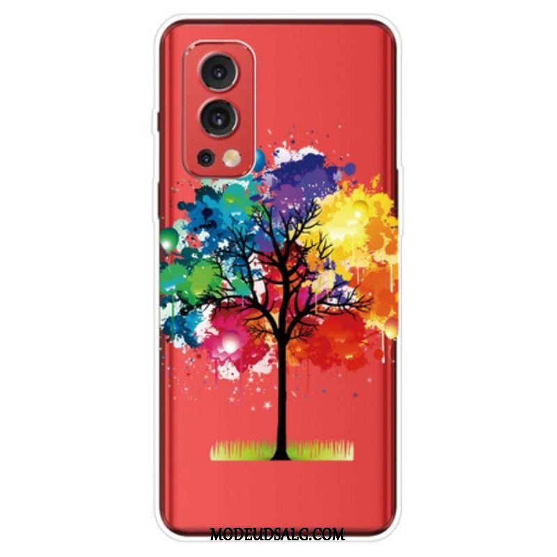 Cover OnePlus Nord 2 5G Sømløst Akvareltræ