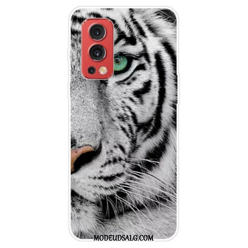 Cover OnePlus Nord 2 5G Tiger Ansigt