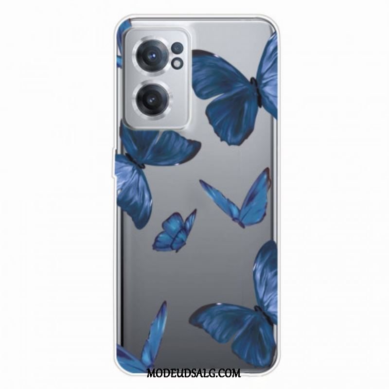 Cover OnePlus Nord CE 2 5G Mørke Sommerfugle