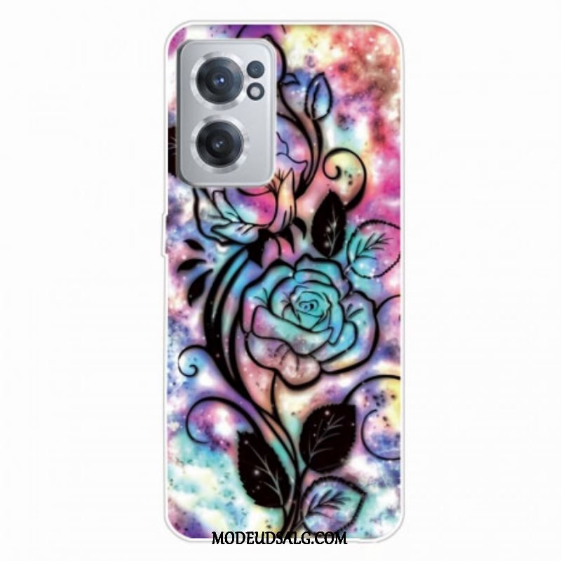 Cover OnePlus Nord CE 2 5G Psykedeliske Blomster