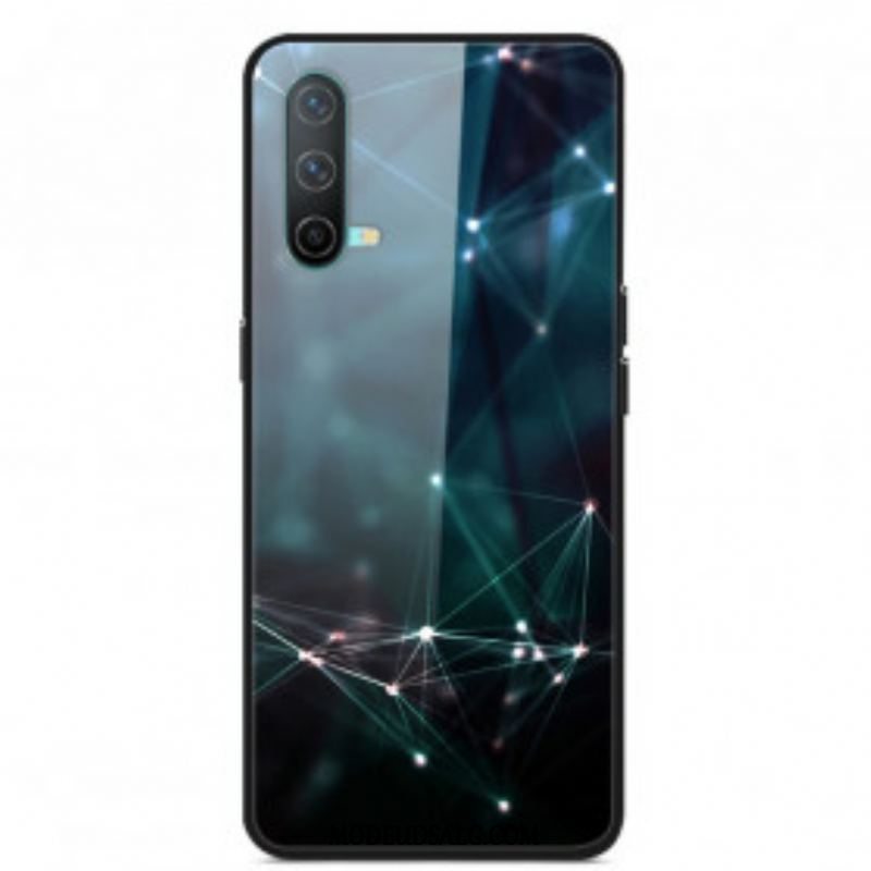 Cover OnePlus Nord CE 5G Hærdet Glas Abstrakte Farver