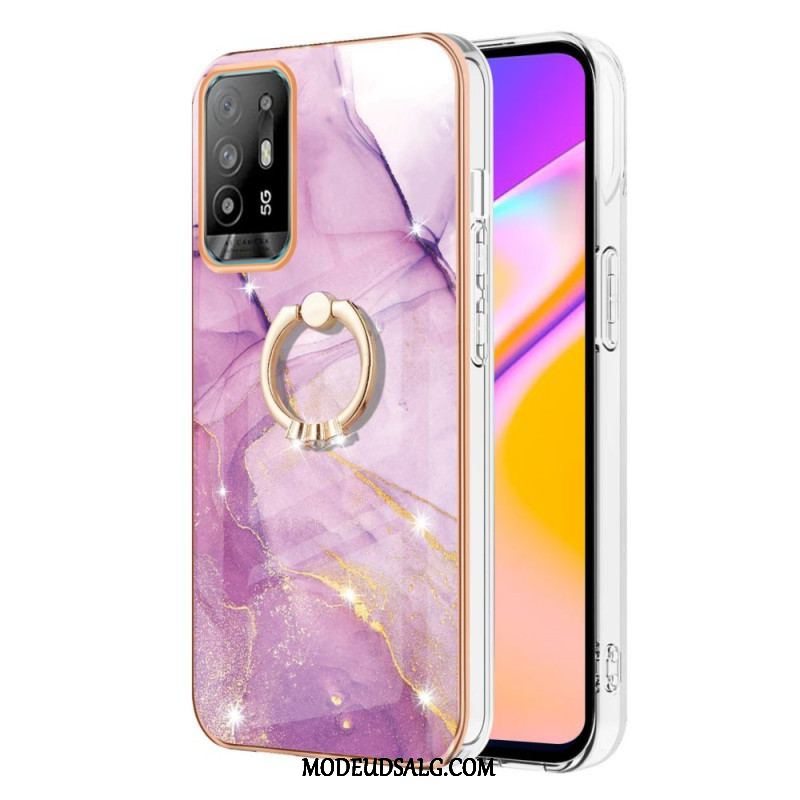 Cover Oppo A94 5G Marmor Med Ring