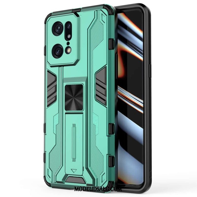 Cover Oppo Find X5 Pro Lodret Og Vandret Aftagelig Støtte