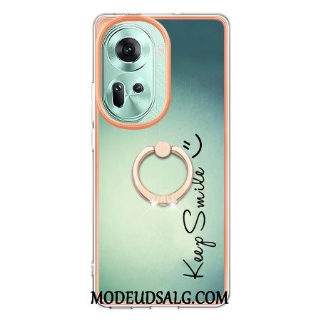 Cover Oppo Reno 11 5g Hold Smile Ringholder