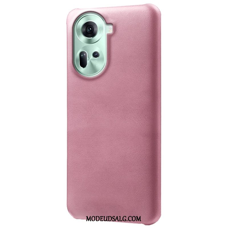 Cover Oppo Reno 11 5g Lædereffekt