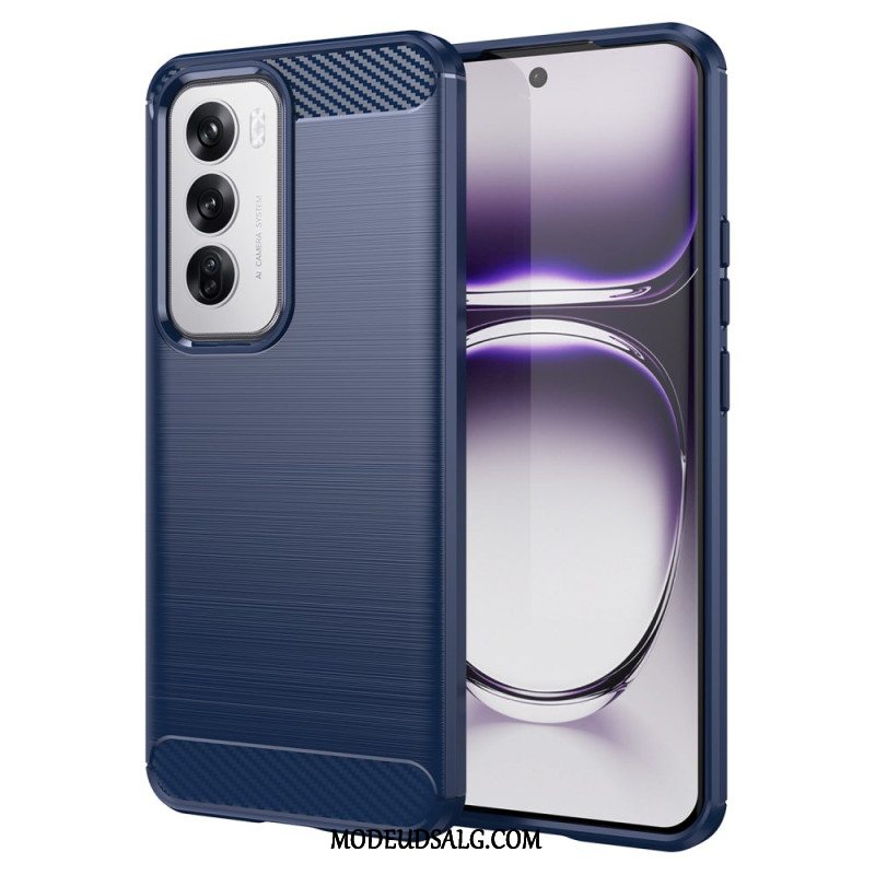 Cover Oppo Reno 12 5g Børstet Kulfiber