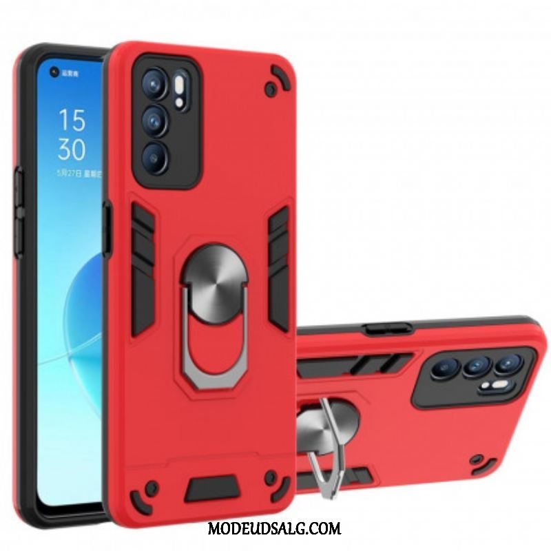 Cover Oppo Reno 6 5G Aftagelig Ringholder