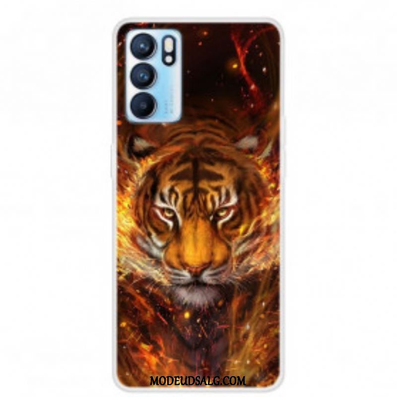 Cover Oppo Reno 6 5G Fleksibel Tiger