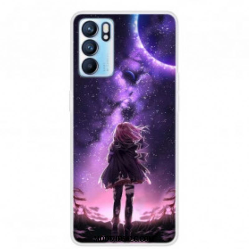 Cover Oppo Reno 6 5G Magisk Fuldmåne