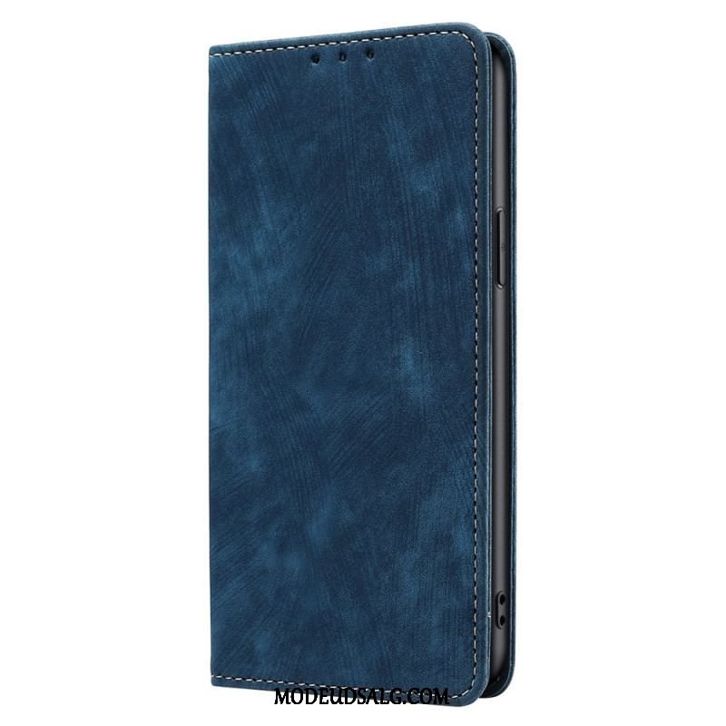 Cover Oppo Reno 8 Flip Cover Stiliseret Kunstlæder