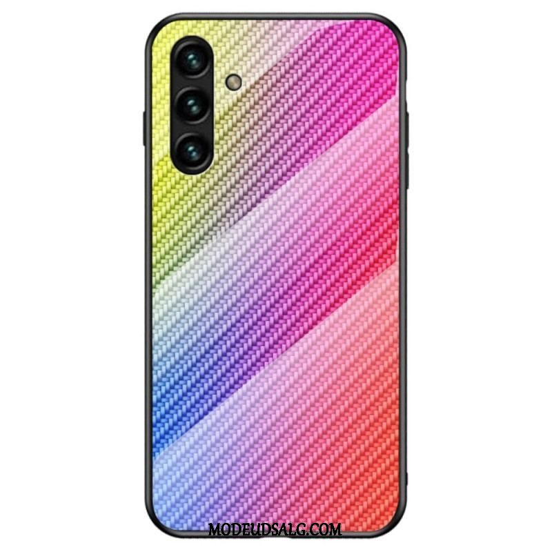 Cover Samsung Galaxy A13 5G / A04s Kulfiber Hærdet Glas