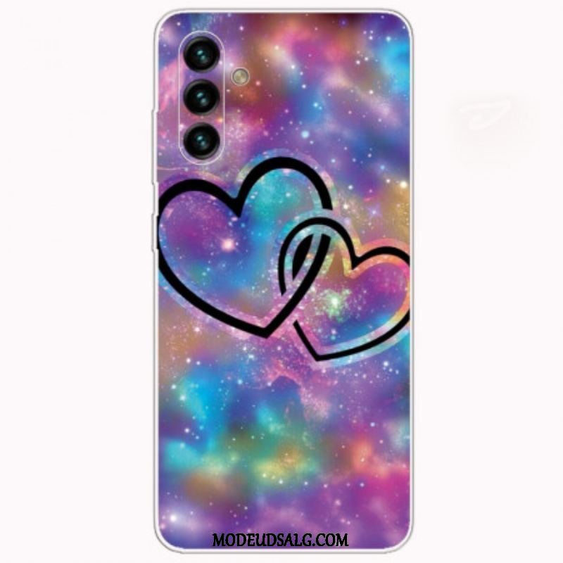 Cover Samsung Galaxy A13 5G / A04s Lænkede Hjerter