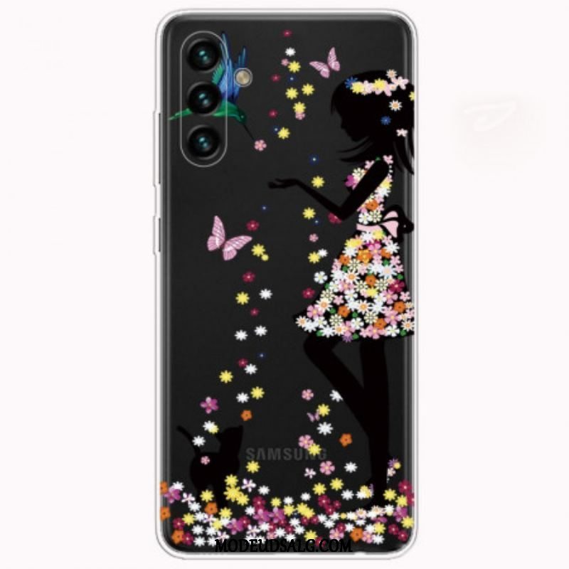 Cover Samsung Galaxy A13 5G / A04s Smukt Blomsterhoved