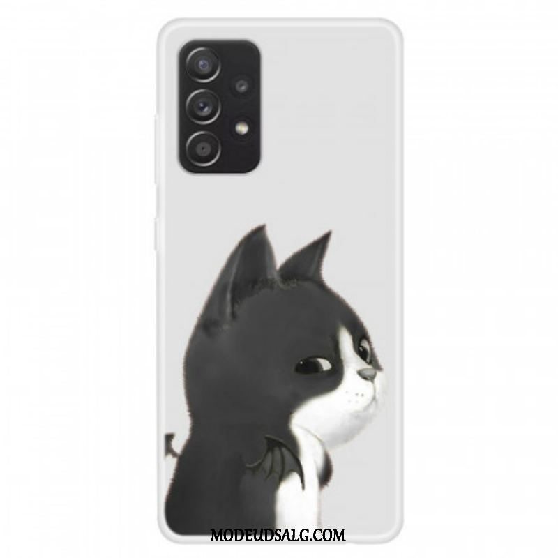 Cover Samsung Galaxy A13 Djævel Kat