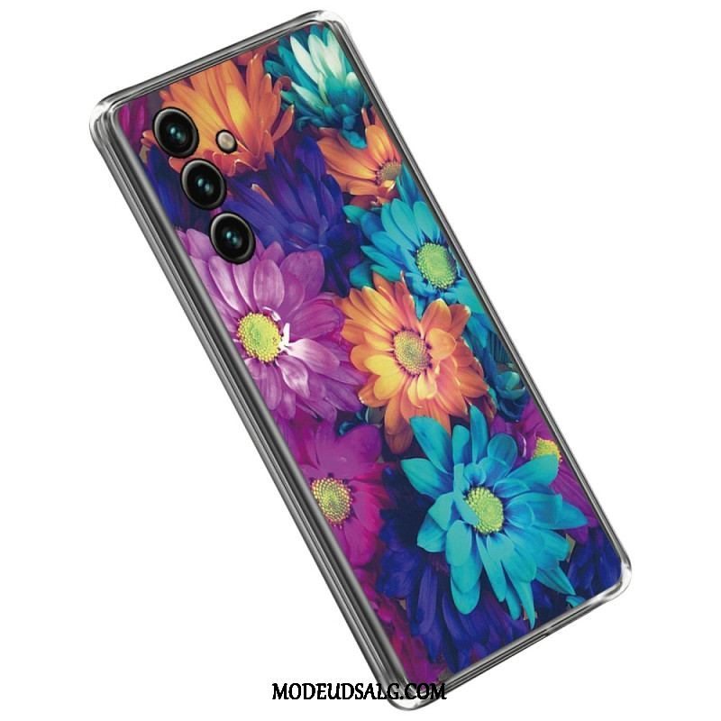 Cover Samsung Galaxy A14 / A14 5G Fleksibel Blomst