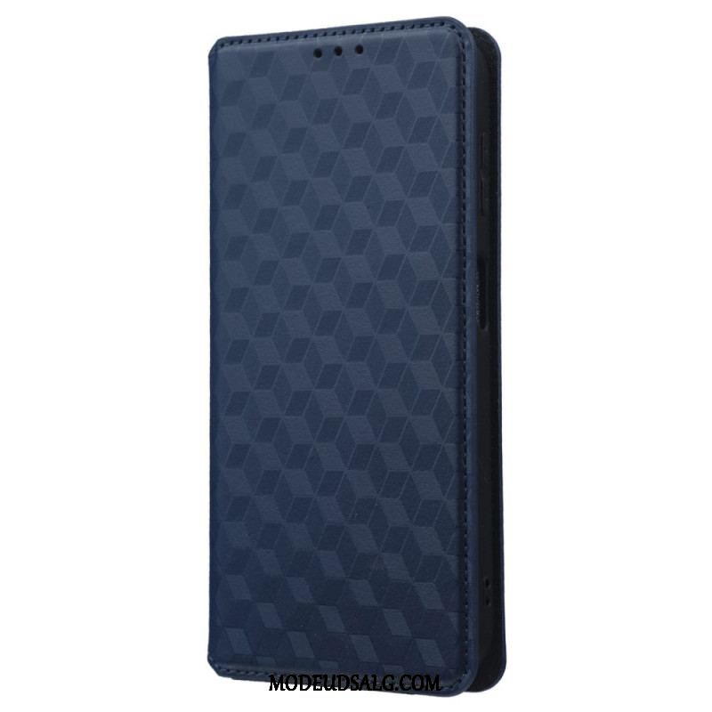 Cover Samsung Galaxy A14 / A14 5G Flip Cover 3d Mønster