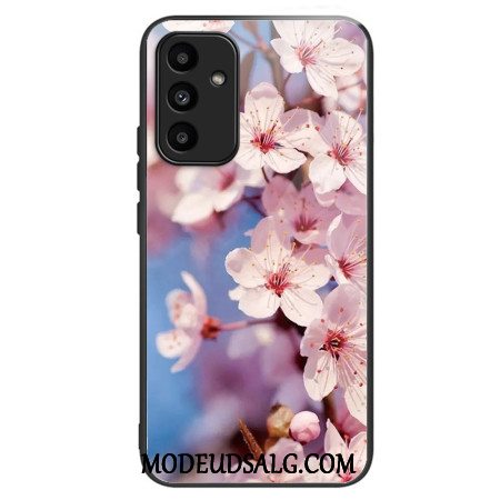 Cover Samsung Galaxy A15 5g Ferskenblomster Af Hærdet Glas