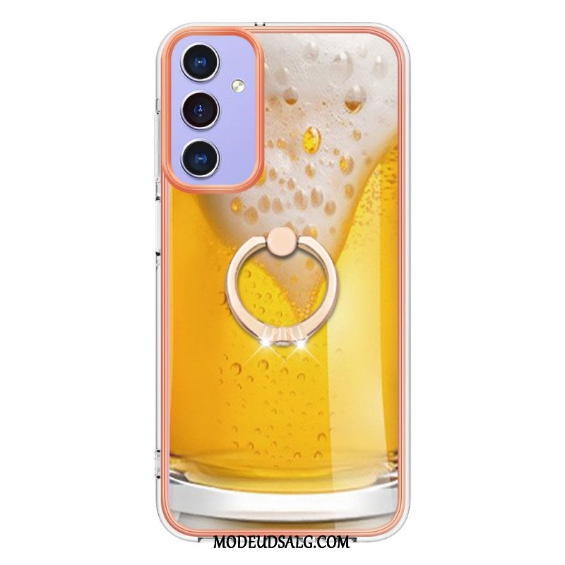 Cover Samsung Galaxy A15 5g Ring-holder Sjov Mønster