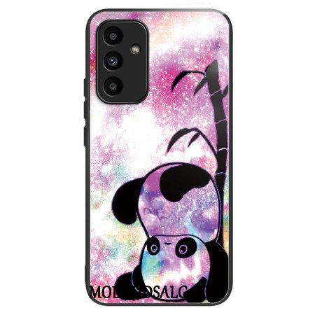 Cover Samsung Galaxy A15 5g Sødt Panda Hærdet Glas