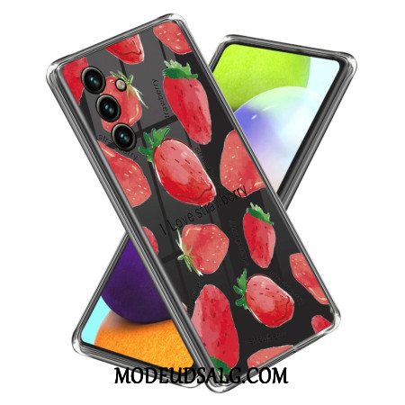 Cover Samsung Galaxy A15 Jordbær