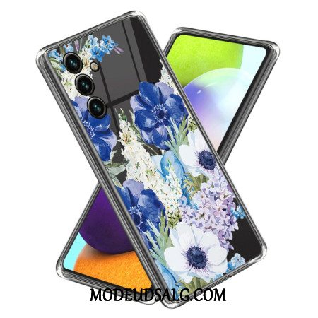 Cover Samsung Galaxy A15 Telefon Etui Blomster