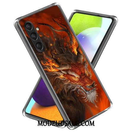 Cover Samsung Galaxy A16 5g Telefon Etui Fire Tiger Silikone