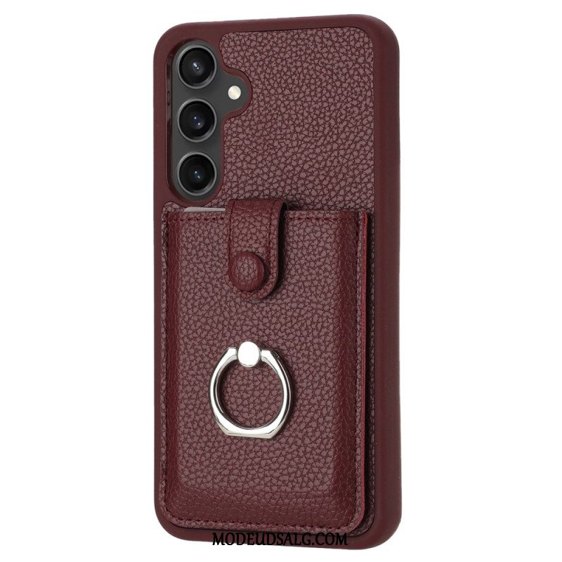 Cover Samsung Galaxy A16 5g Telefon Etui Kortholder Og Ringholder Style